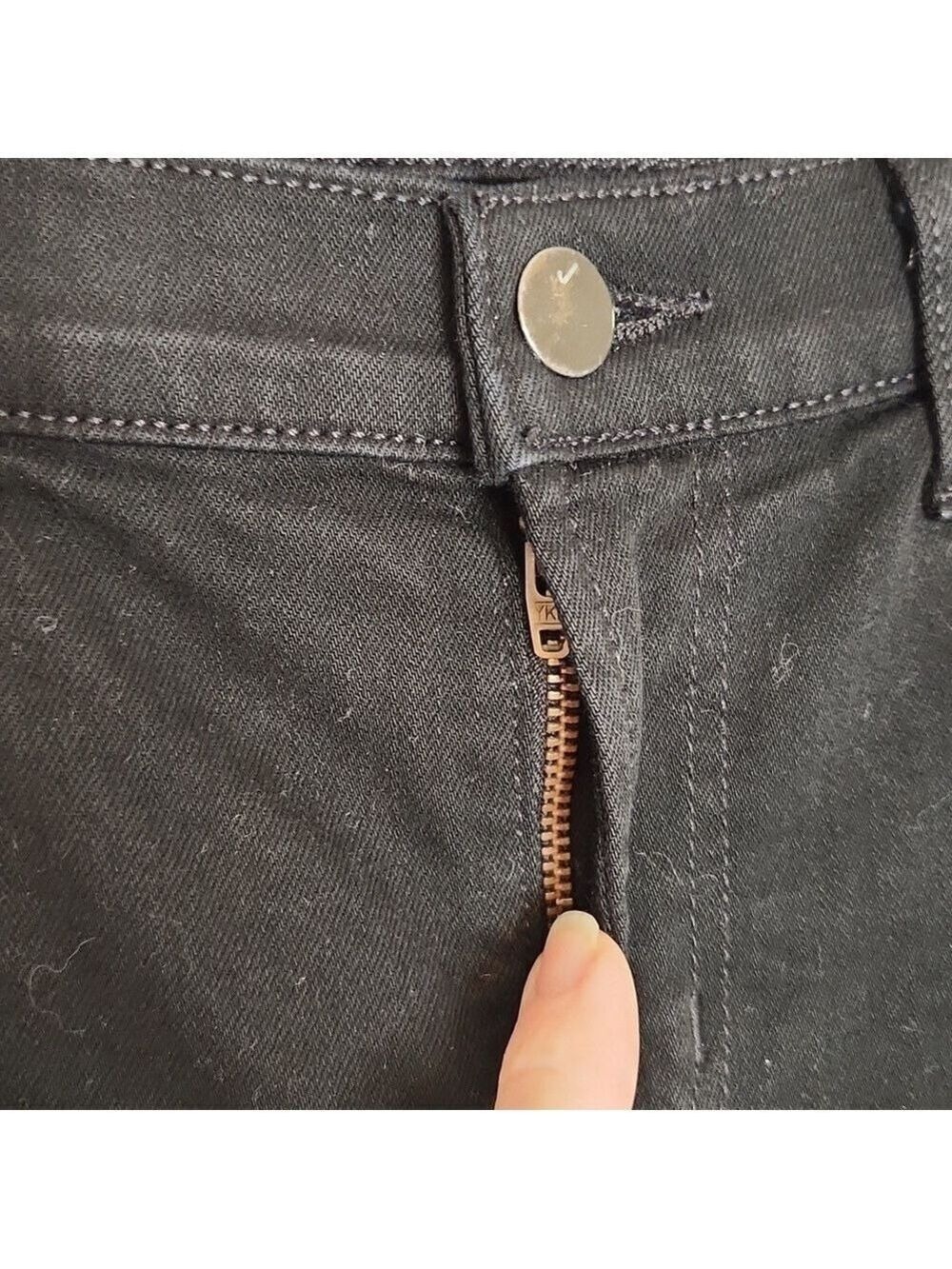 J Brand Women's Black Mid Rise The Skinny Jeans Sz: 28 style #S11C006 in Shadow - Picture 5 of 14